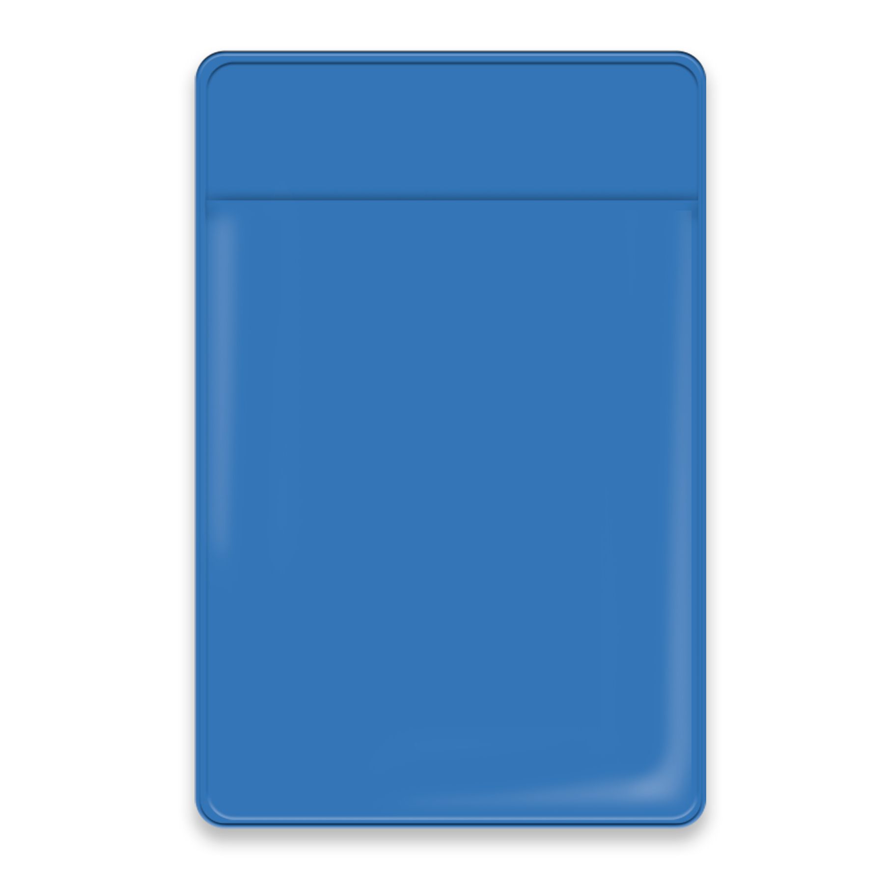 Bright Blue Blank